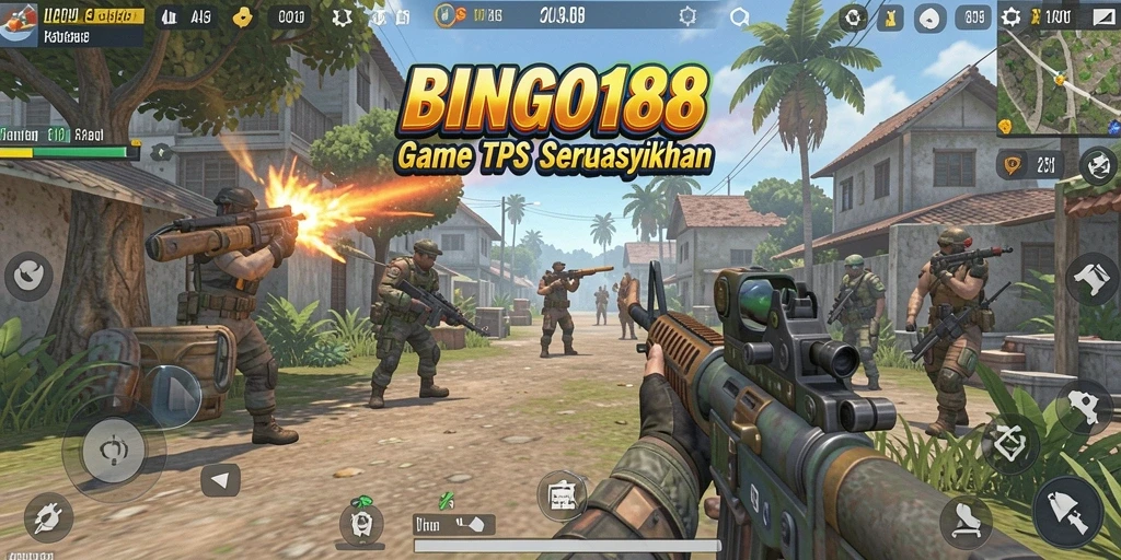 Screenshot gameplay seru BINGO188 dengan tampilan interaktif.