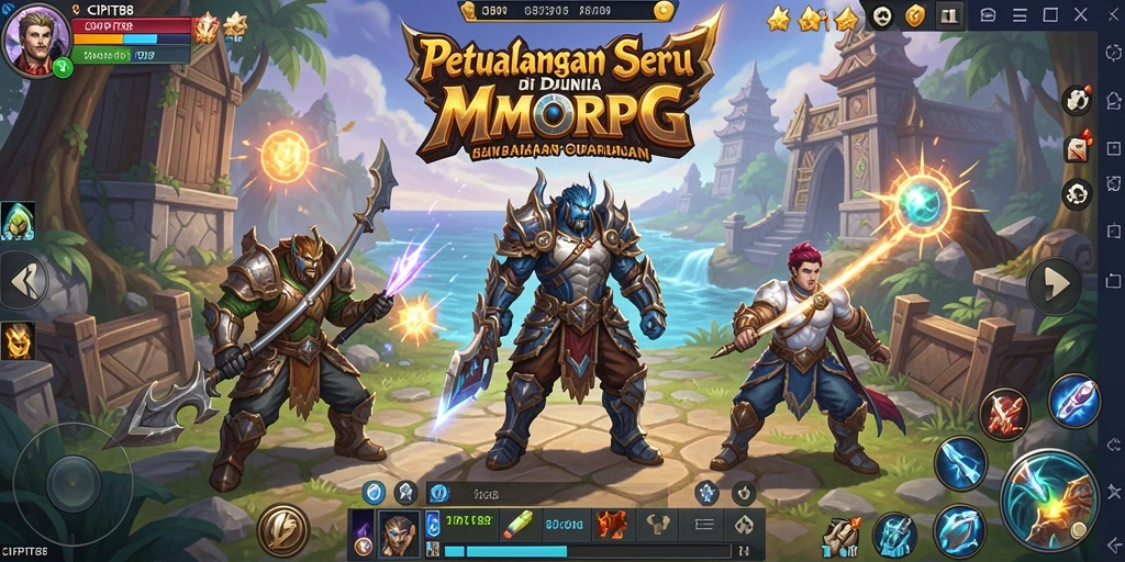Tampilan permainan <strong>CIPIT88</strong> dengan grafis memukau dan karakter yang beragam.