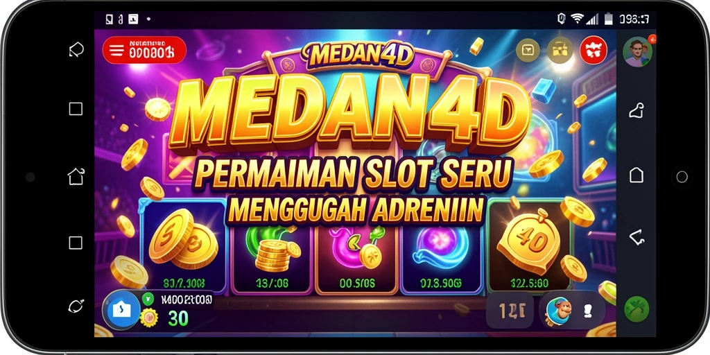 Tampilan menawan dari gameplay slot MEDAN4D yang memikat.