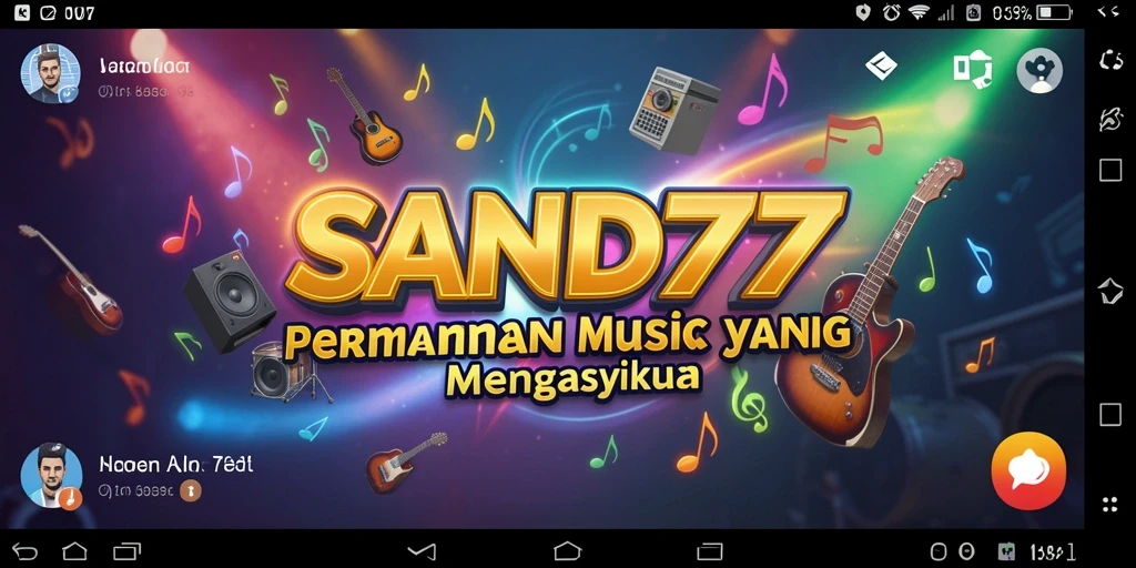 Tampilan gameplay SAND77 yang menarik dan interaktif.
