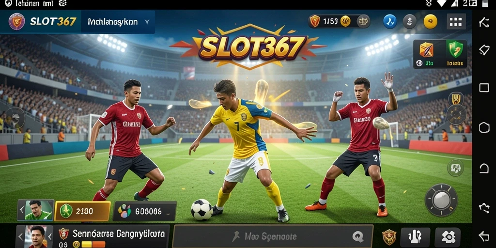 Tampilan gameplay olahraga yang seru dan kompetitif di SLOT367.